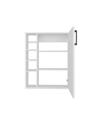 Clayton Medicine Cabinet, 1 Door, 7 Shelves