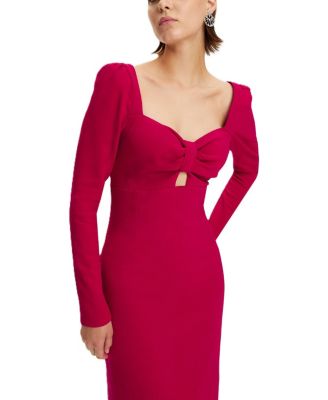 Women's Cut-Out Midi Dress
