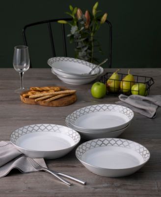 Eternal Palace 4-Pc. Coupe Dinner Bowl Set, Service For 4