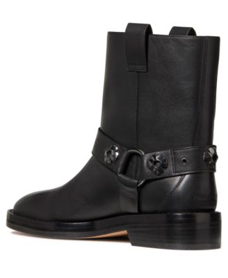 Women's Spade Flower Garden Moto Boots