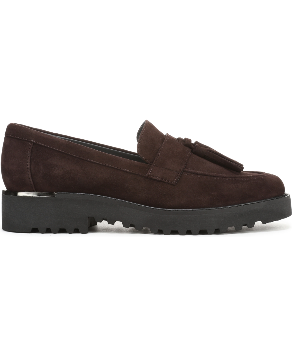 Franco Sarto Women's Carolynn Lug Sole Tassel Loafers In Brown