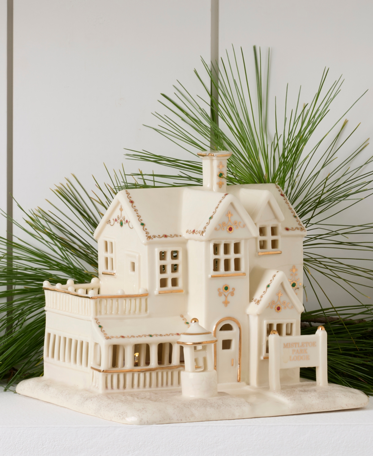 From The Vault! Lenox Mistletoe Park Lodge, Exclusively at Macy's