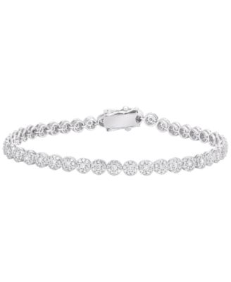 Macy's - Diamond Bracelet (2-1/2 ct. t.w.) in 14K White Gold