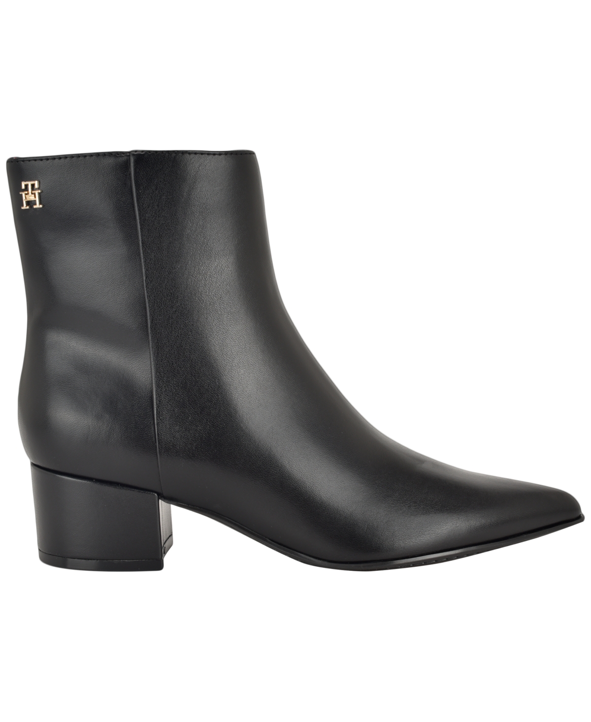 Tommy Hilfiger Women's Wendzy Block Heel Booties In Black