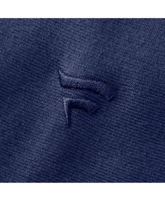 Women's Navy Michigan Wolverines Elements Go Tri-Blend T-Shirt Dress