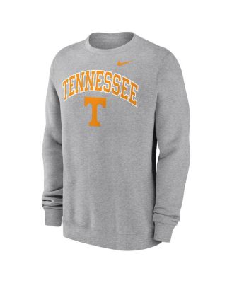 Men's Gray Tennessee Volunteers Arch Pullover Sweatshirt