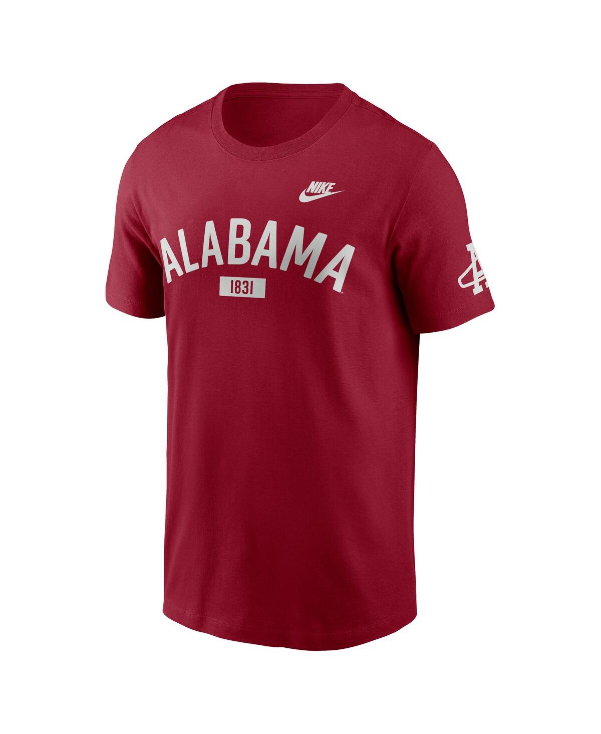 Nike Men's Crimson Alabama Tide Legacy Arch T-Shirt