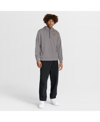 Men's Gray Tennessee Volunteers 2025 Coaches Premium Dri-FIT Quarter-Zip Hoodie