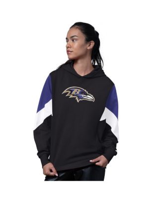 Starter - Women's Black Baltimore Ravens Scrimmage Hoodie