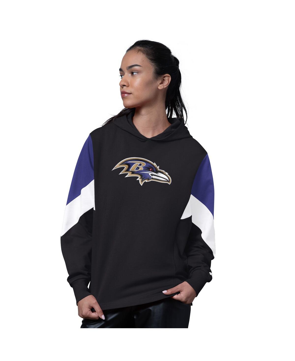 Starter Women's Black Baltimore Ravens Scrimmage Hoodie