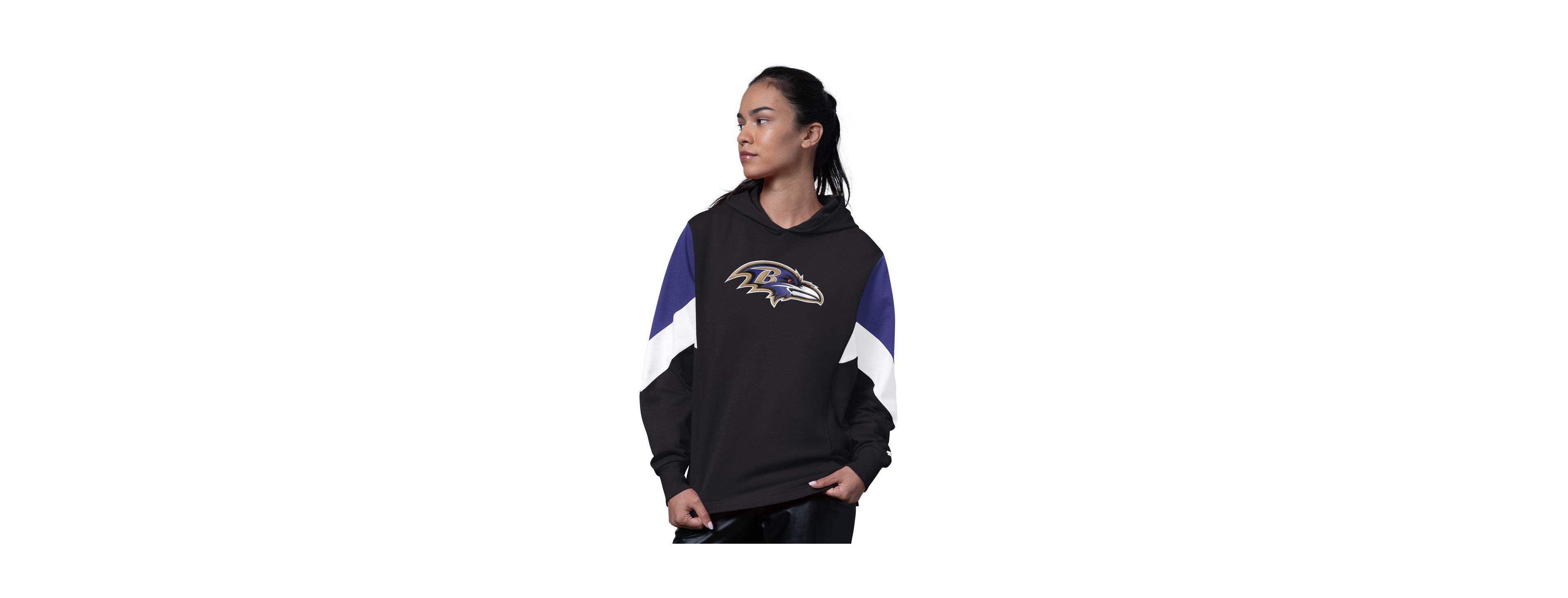Starter Women's Black Baltimore Ravens Scrimmage Hoodie