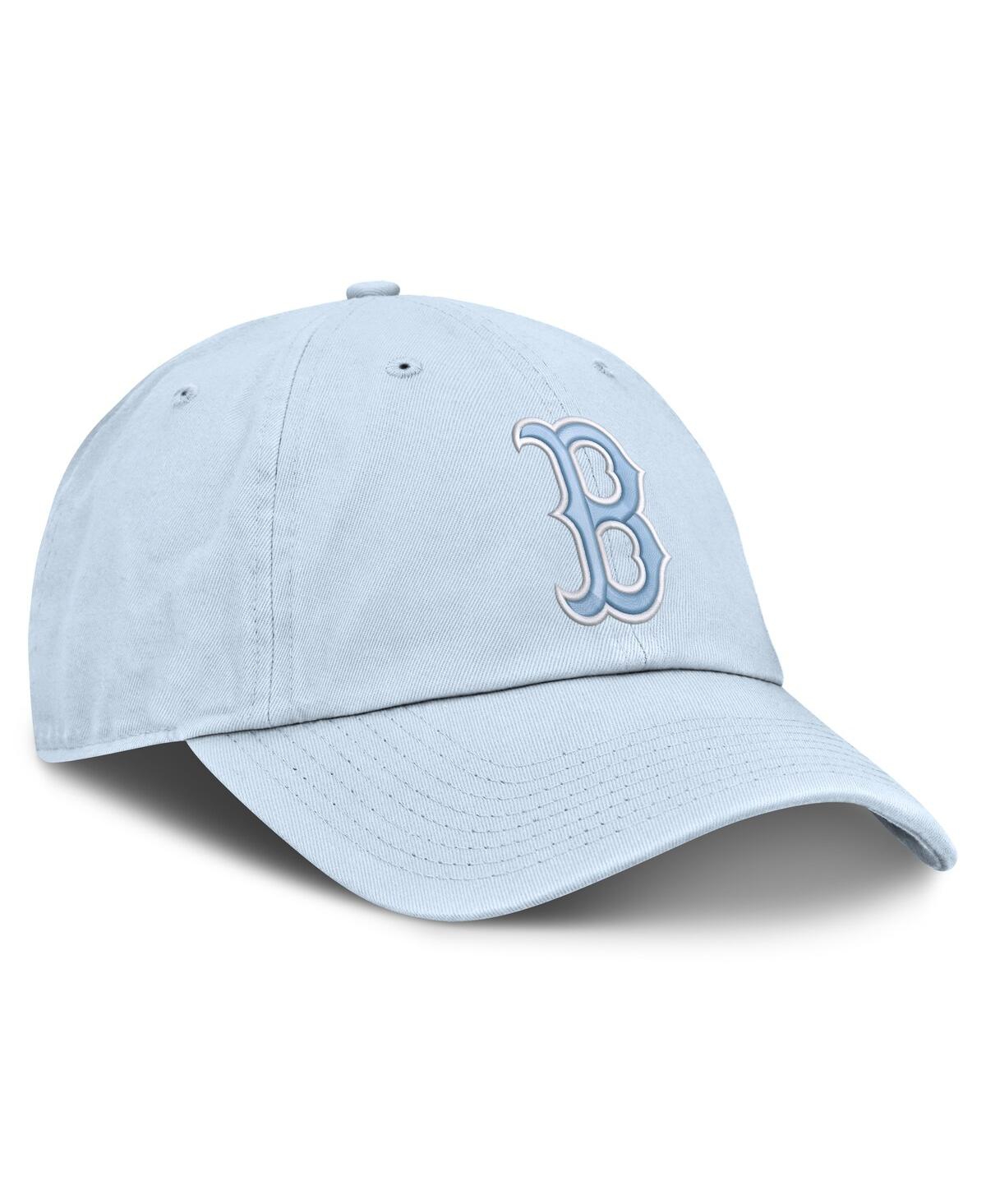 Nike Men's Light Blue Boston Red Sox Club Adjustable Hat In Blue