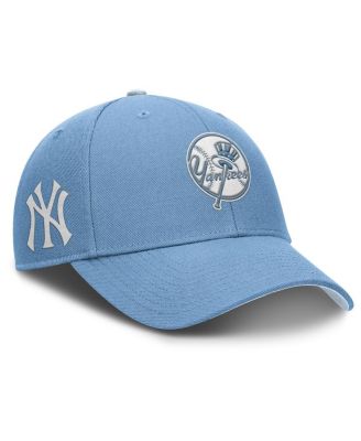 Nike - Men's Light Blue New York Yankees Rise Dri-Fit Adjustable Hat