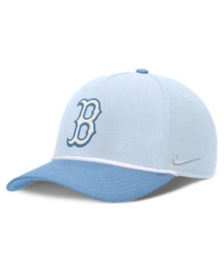 Nike - Men's Light Blue Boston Red Sox Rise Dri-Fit Adjustable Hat