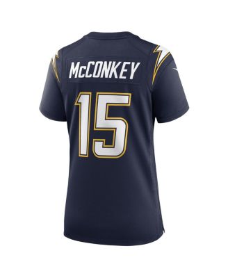 Women's Ladd McConkey Navy Los Angeles Chargers Alternate Super Chargers Game Jersey