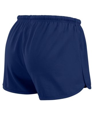 Women's 2-Piece Navy Dallas Cowboys Heavy Rugby Jersey Long Sleeve T-Shirt and Shorts Lounge Set