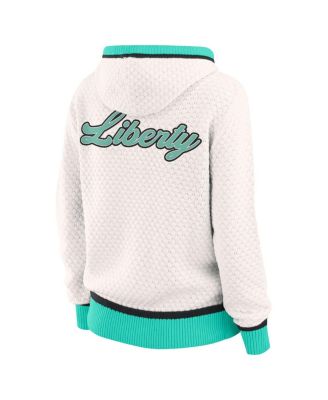 Women's Cream New York Liberty Hooded Sweater