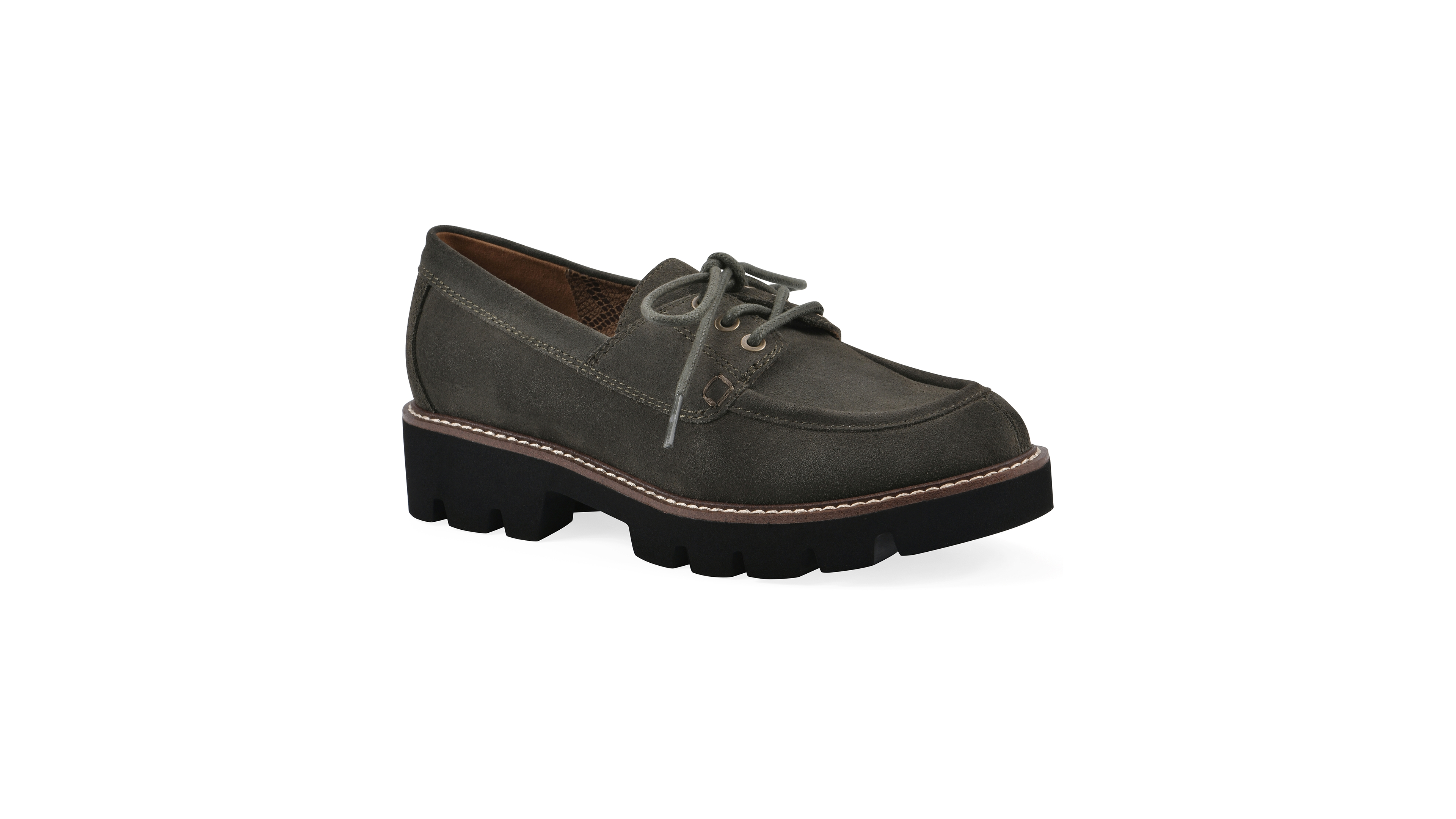 White Mountain Women's Gino Lug Sole Loafers