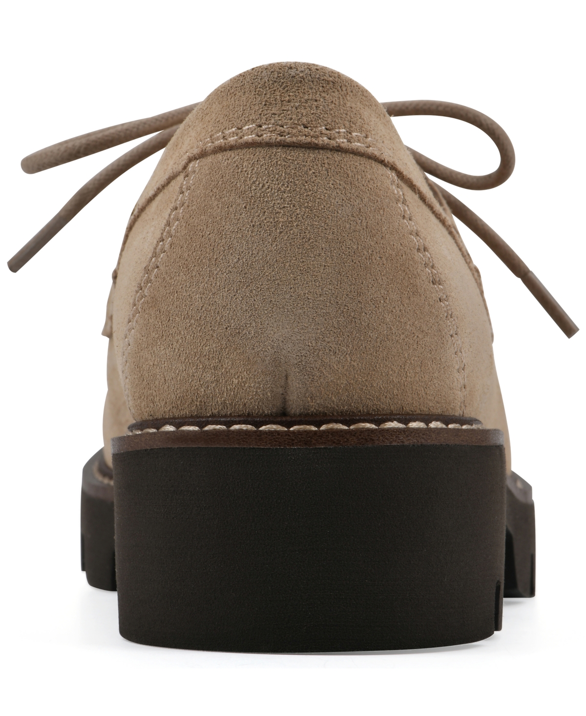 White Mountain Women's Gino Lug Sole Loafers In Brown