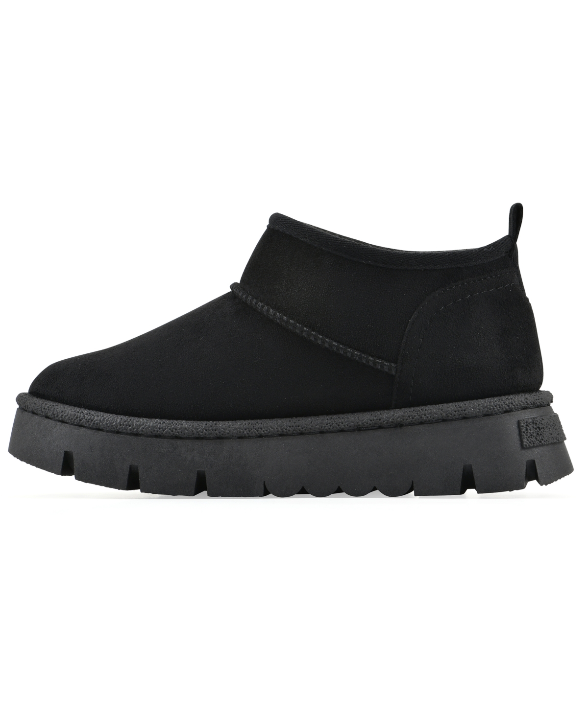 White Mountain Women's Toree Faux Fur Booties In Black