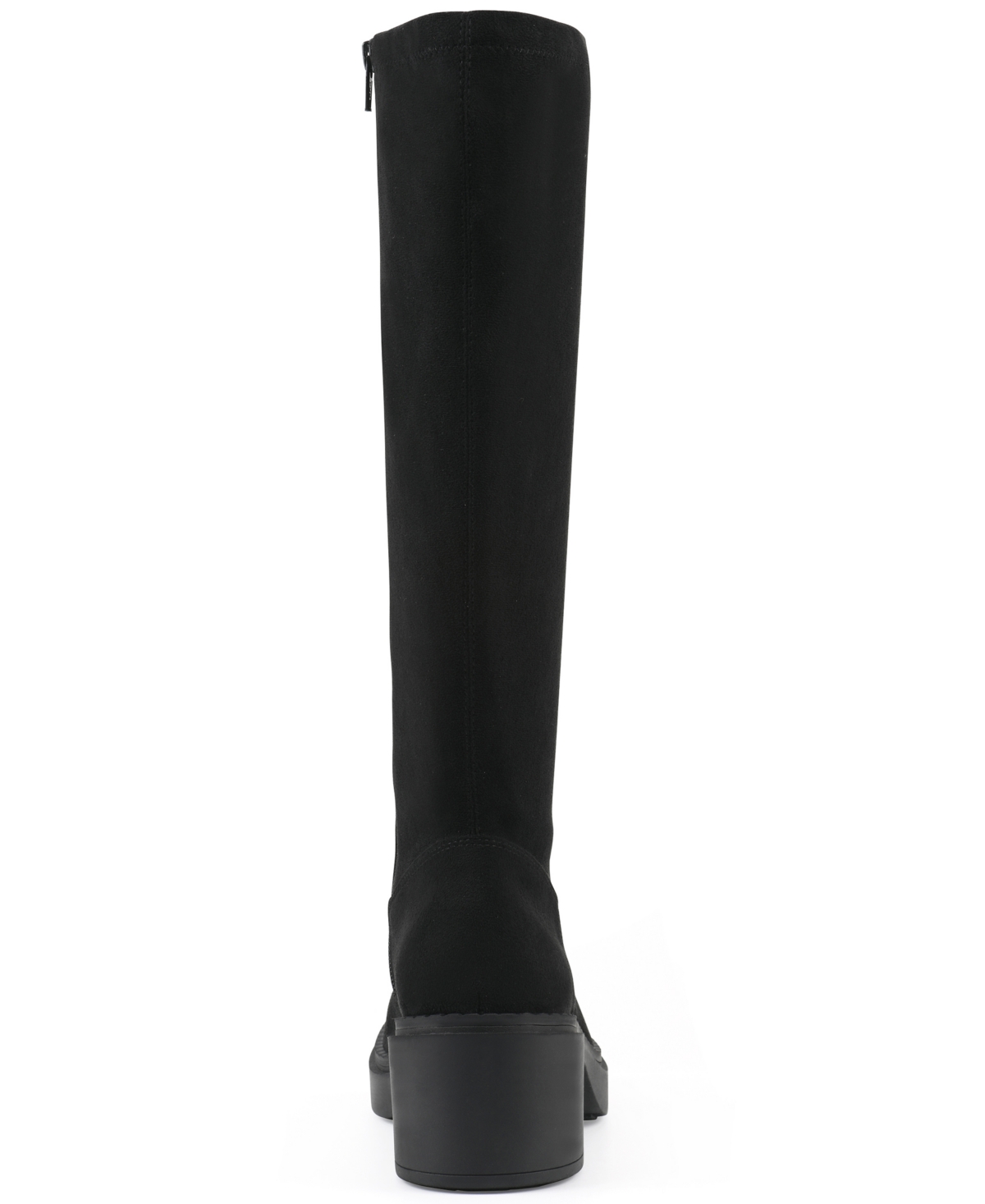White Mountain Women's Marcella Tall Shaft Block Heel Boots In Black