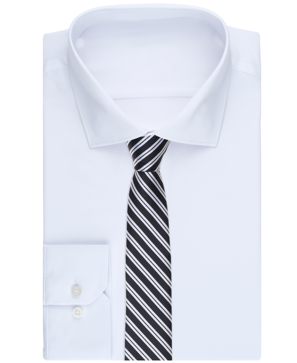 Bar Iii Men's Varsity Stripe Tie, Exclusively At Macy's In Animal Print