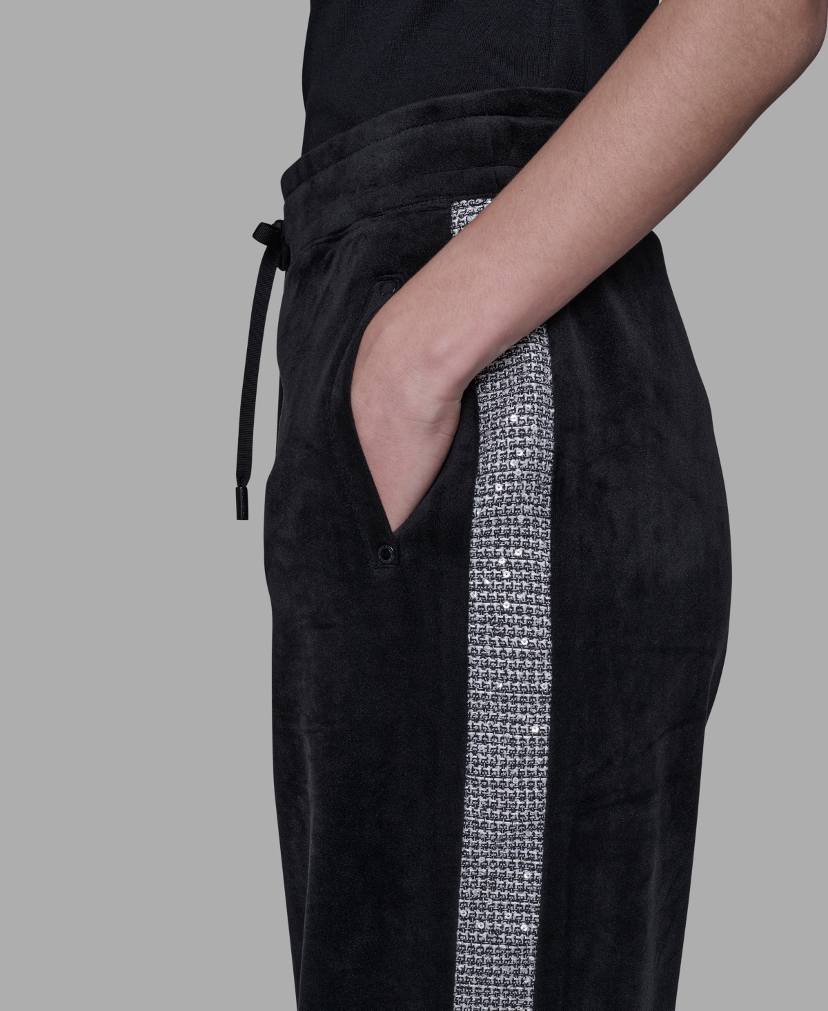 Karl Lagerfeld Women's Pull On Track Pants In Animal Print