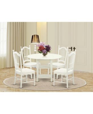 Dining Room Set Linen White