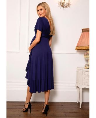 Maternity Waterfall Midi Dress