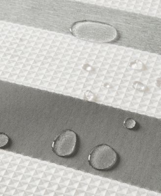 Ariana Ombre Waffle Shower Curtain, 72" x 72"