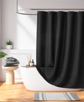 Arbor Waffle Shower Curtain, 72" x 72"