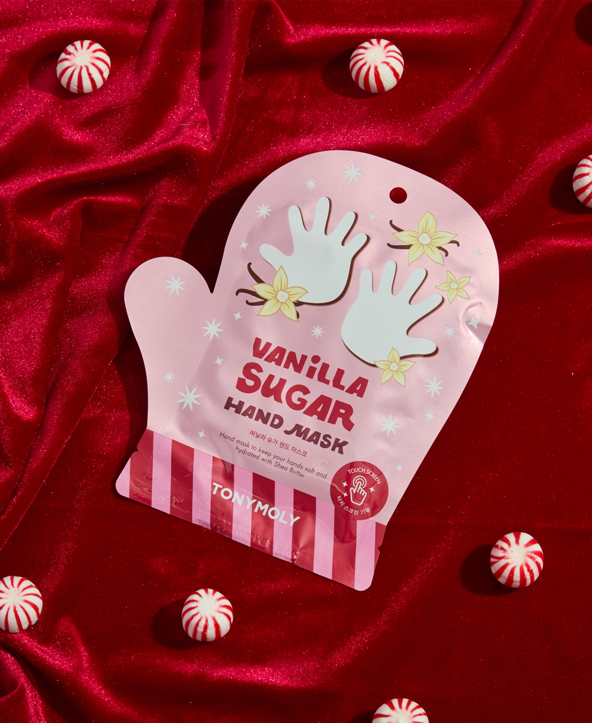 Tonymoly I'm Lovely Vanilla Sugar Hand Mask In Transparent