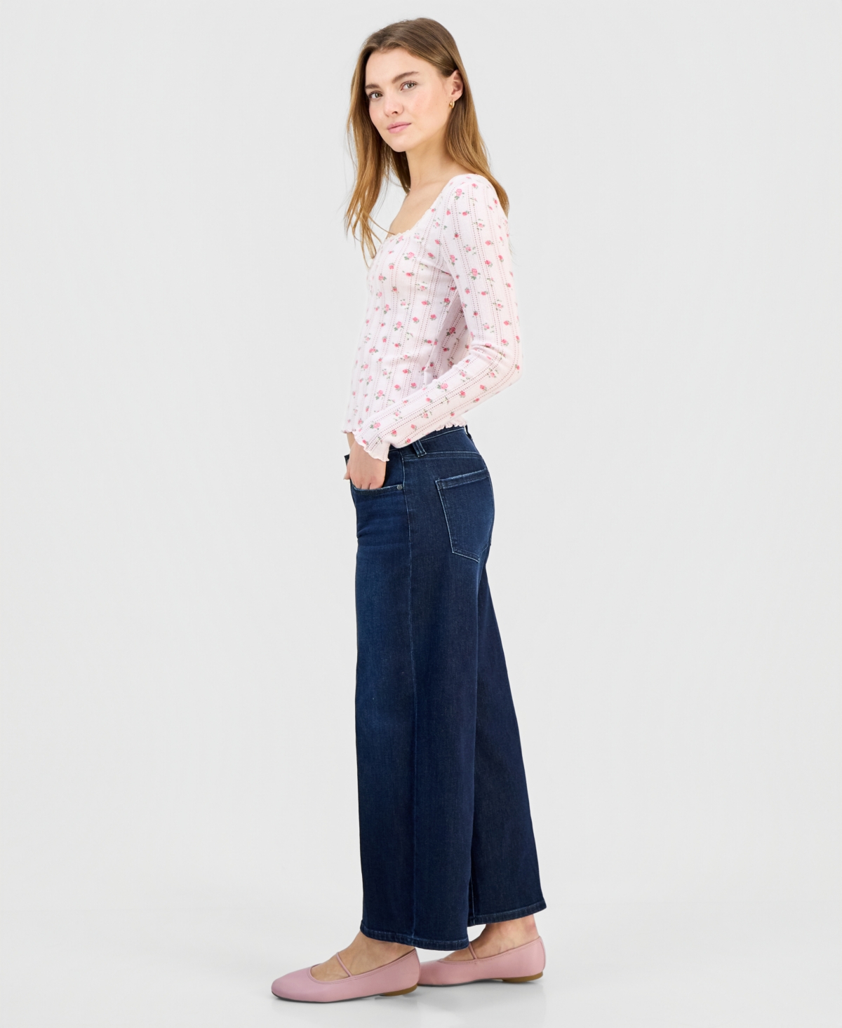 Liverpool Los Angeles Women's Stride Wide-Leg Jeans