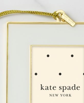 Kate Spade Be Jolly "Forever" Mini Frame Ornament