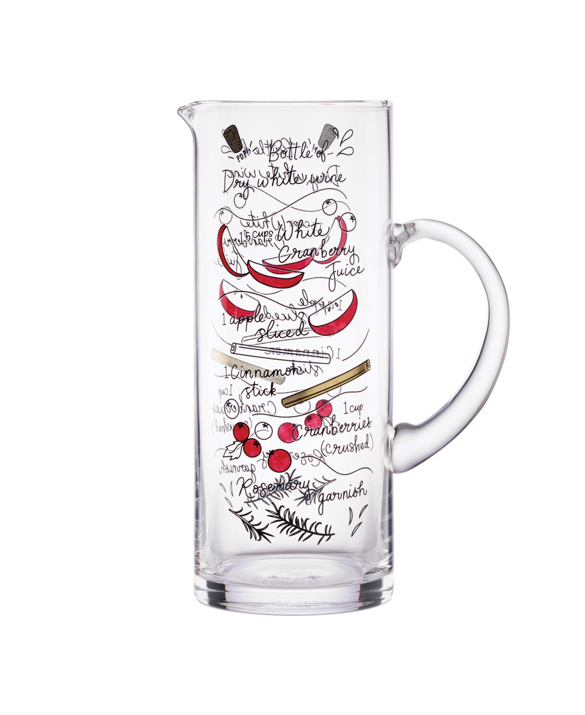 Kate Spade Make Merry Pitcher In Multi