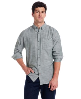 Men's Winter Chambray Solid Shirt