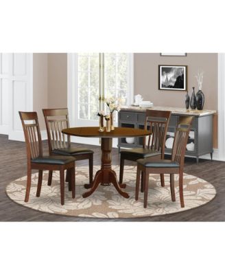 5 PC Kitchen Table set-small Table-plus 4 Kitchen Chairs