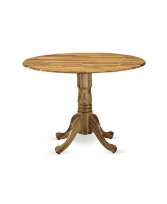 Round Dining Table and 4 Persons Chairs Dining Room Set