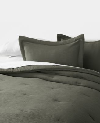 Cloud Weave Gauze 3-Pc. Comforter Set, Full/Queen