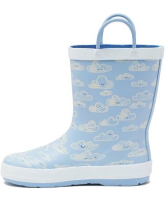 Kids Pull On Splash Rubber Rain Boots