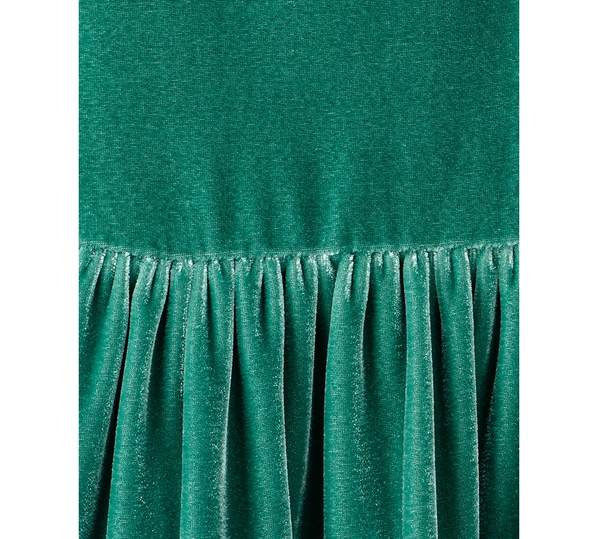 Carter's Girls 2t-5t Christmas Crewneck Dress In Green
