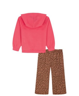 Girls' 2T-6X Hoodie and Pants, 2-Piece Set