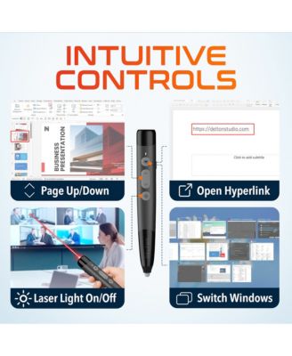 LP99 Presentation Clicker, Laser Pointer (DLP99)