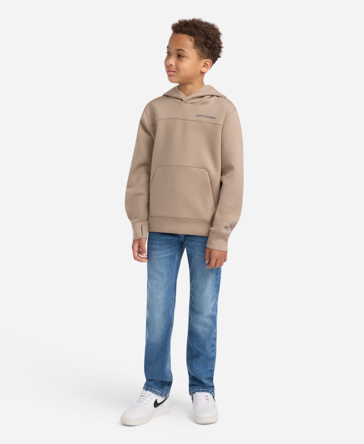 abercrombie kids Boys 8-20 Ypb Neoknit Technical Pullover Hoodie