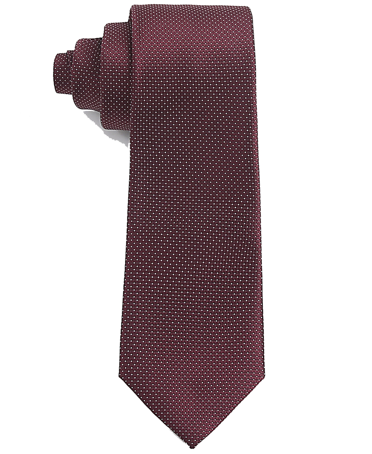 Tom Baine Men's Polka Dot Classic Tie In Red