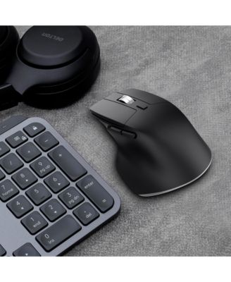 S18 Wireless Mouse, 2.4G Ergonomic Mouse, 5 Noiseless Buttons (DMS18-WB)