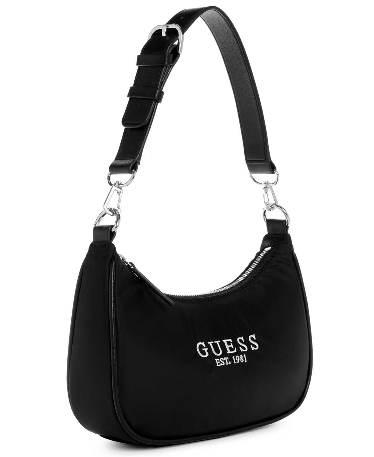 Guess Arona Small Shoulder Bag In Black