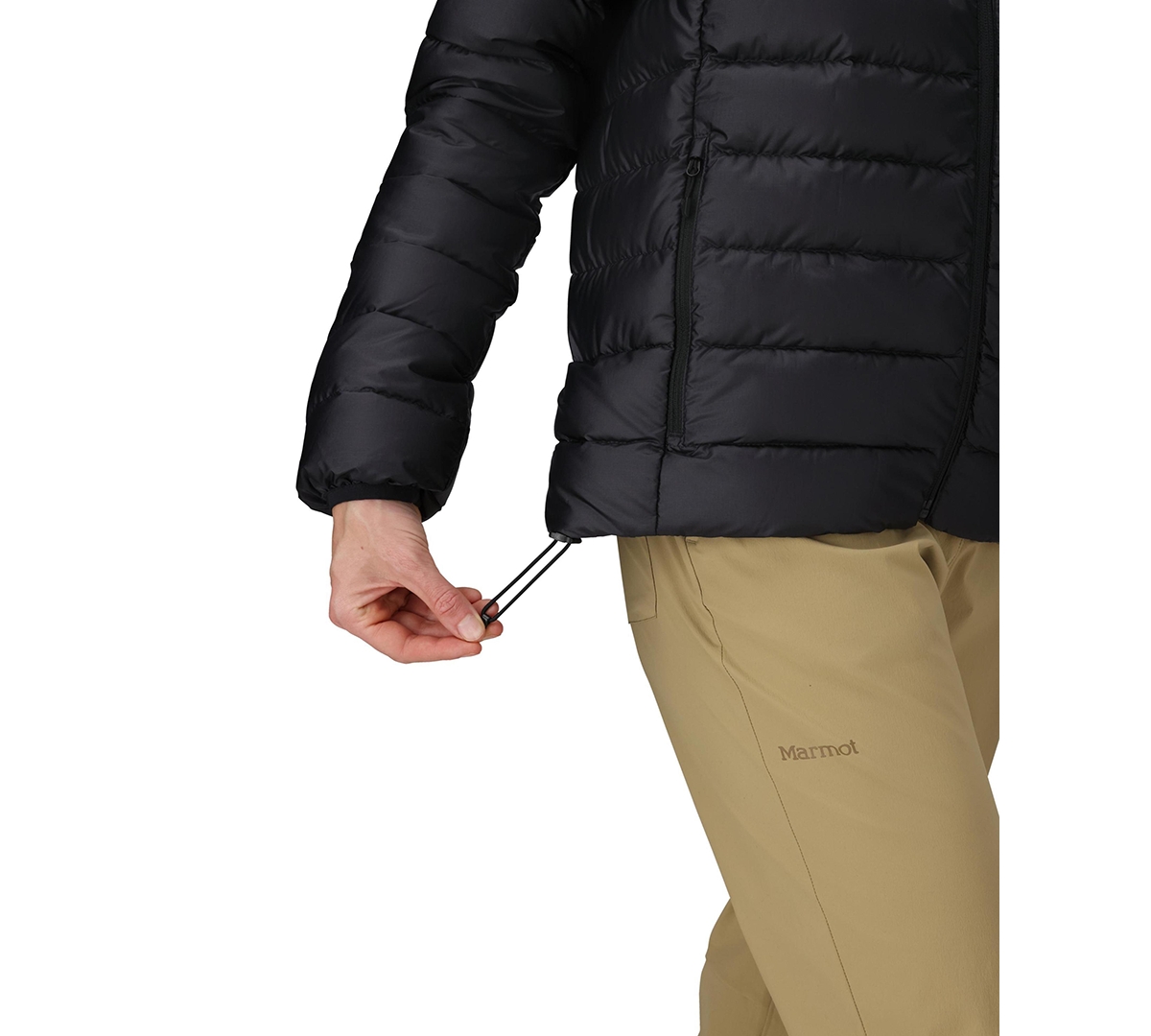 Marmot Women's Hooded Highlander Jacket In Black