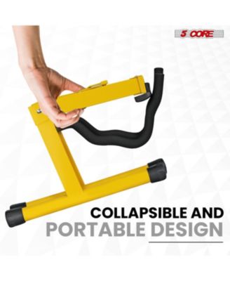 Guitar Stand 2PC A Frame w Soft Foam Arm Non Slip Rubber for Acoustic Electric Bass