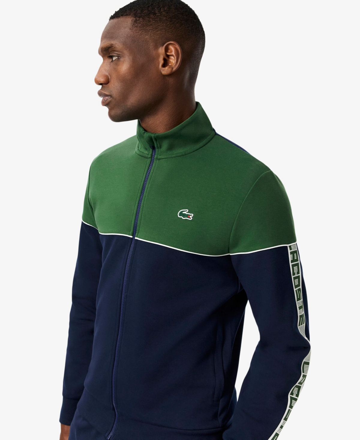 Lacoste Men's Zip-Up Long Sleeves Sweatshirt